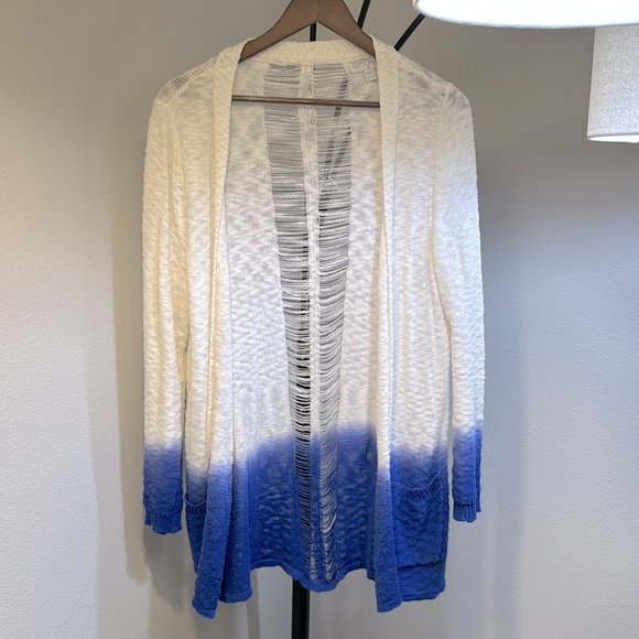 Ombré Sweater Cardigan - Picture 1 of 3